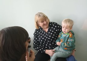 Lenkijos parama tikrinant mažųjų regėjimą
