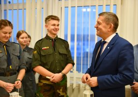 Betliejaus šviesa jau Šalčininkų rajono savivaldybėje