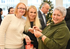 Kalėdinis susitikimas savivaldybės administracijoje
