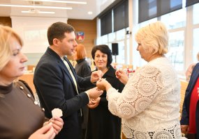 Kalėdinis susitikimas savivaldybės administracijoje