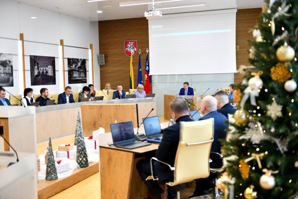Tarybos posėdžio aktualijos