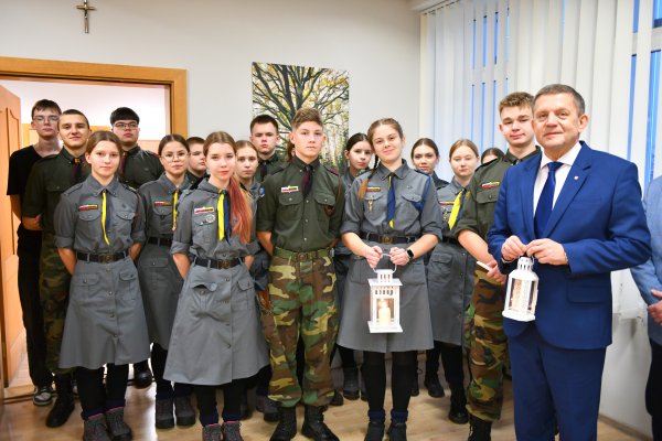 Betliejaus šviesa jau Šalčininkų rajono savivaldybėje