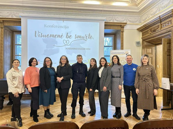 Įvyko konferencija „Visuomenė be smurto. Atsakingi esame visi“