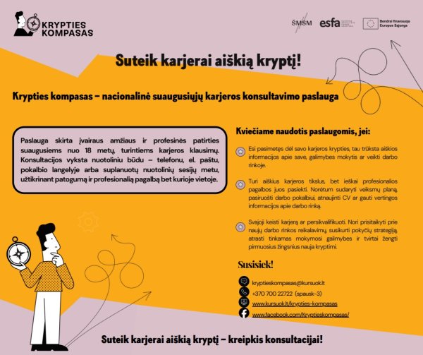 Nowa państwowa usługa „Kompas kierunku”