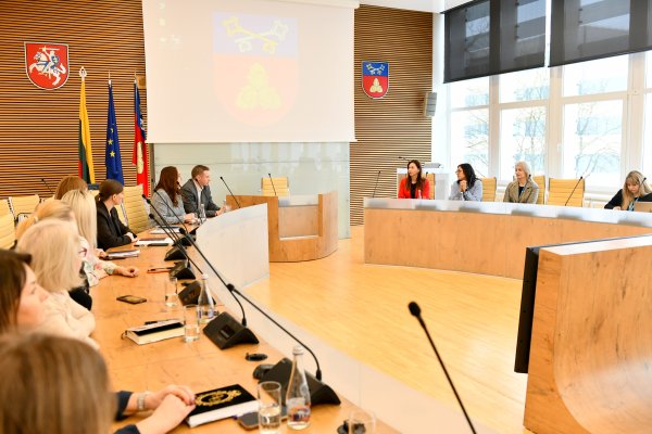 Įvyko tarpinstitucinis susitikimas vaiko gerovės klausimais