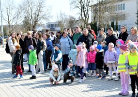 Šalčininkuose pakeltos Lietuvos ir NATO vėliavos