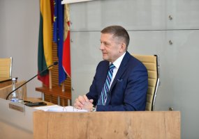 Tarybos posėdžio aktualijos