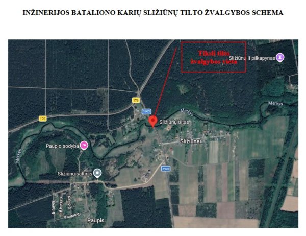 Inžinerijos bataliono kariai vykdys inžinerinę žvalgybą