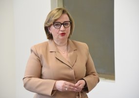 Šalčininkų rajono poliklinikos direktorė Liana Rybak
