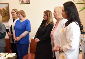 Gratulacje dla pracowników medycznych rejonu