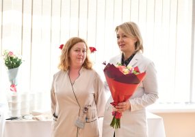 Gratulacje dla pracowników medycznych rejonu