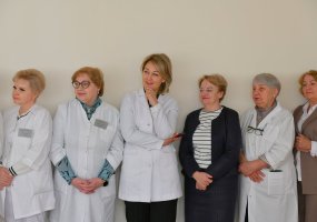 Gratulacje dla pracowników medycznych rejonu