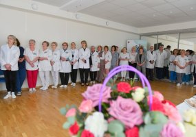 Gratulacje dla pracowników medycznych rejonu