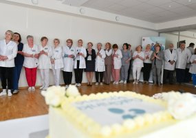 Gratulacje dla pracowników medycznych rejonu