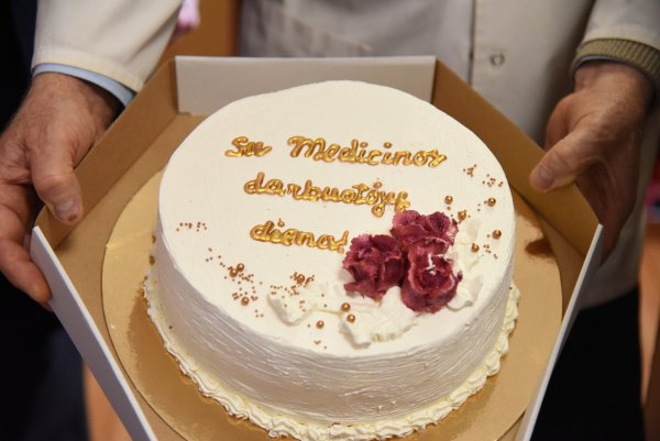 Gratulacje dla pracowników medycznych rejonu