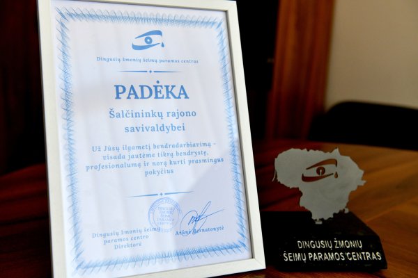 Dingusių žmonių šeimų paramos centras minėjo 30-metį