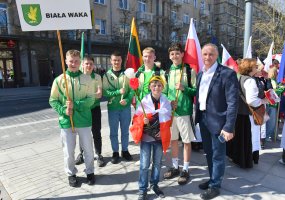 Šalčininkų rajono gyventojai dalyvavo Lenkiškumo eisenoje Vilniuje