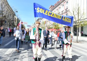 Šalčininkų rajono gyventojai dalyvavo Lenkiškumo eisenoje Vilniuje