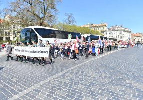 Šalčininkų rajono gyventojai dalyvavo Lenkiškumo eisenoje Vilniuje