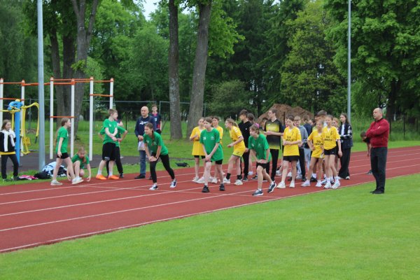 Šalčininkų rajono mokyklų žaidynių lengvosios atletikos keturkovės varžybos