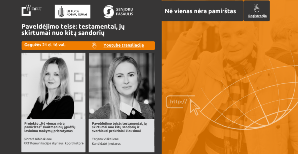 Ryšių reguliavimo tarnyba vėl kviečia į nuotolinę paskaitą