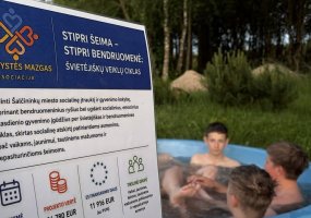 Penkių dienų edukacinė-komandinė išvyka stiprino vaikų ir jaunimo socialinius įgūdžius