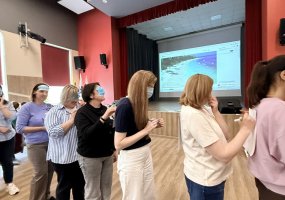 Šeimos ir jaunimo komunikacijos dirbtuvės stiprino vaikų ir tėvų tarpusavio ryšį