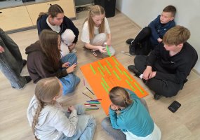 Kūrybiška vasara anglų kalba: „Creative English Camp“ subūrė mokinius naujoms patirtims