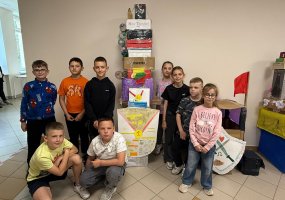 Vaikų vasaros stovykla Baltosios Vokės Elizos Ožeškovos gimnazijoje