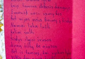 Jašiūnų dvare skambėjo jaunimo eilės, dainos ir drąsa