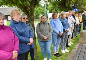 Eišiškėse paminėta Gedulo ir vilties diena