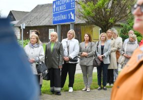Eišiškėse paminėta Gedulo ir vilties diena