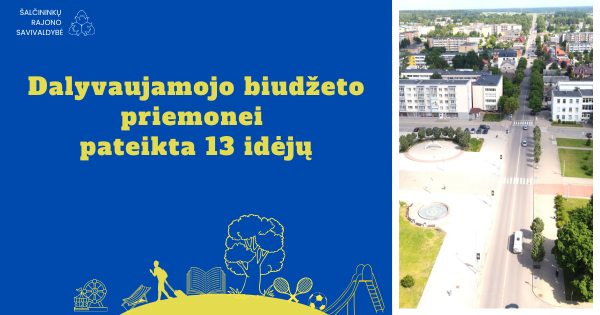 W ramach budżetu partycypacyjnego zgłoszono 13 pomysłów