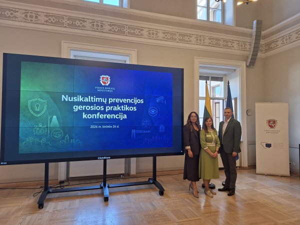 Šalčininkų rajono savivaldybės projektas įvertintas nacionaliniame nusikaltimų prevencijos...