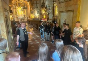 Kalesninkų Liudviko Narbuto gimnazijos mokinių viešnagė Lenkijoje