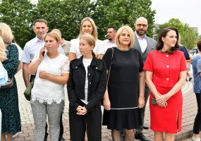 Šalčininkų J. Sniadeckio gimnazijos abiturientų polonezas