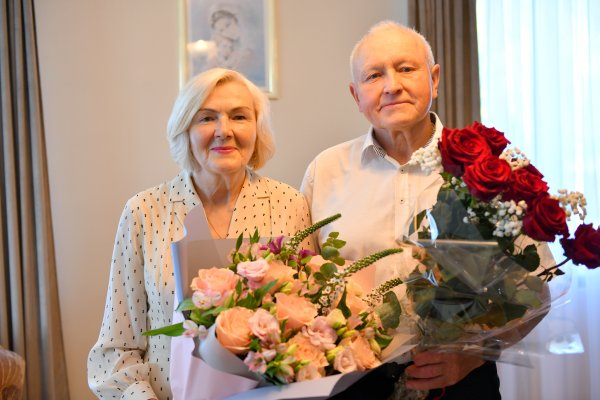 Lucija ir Algis Gaidžiai atšventė auksines vestuves