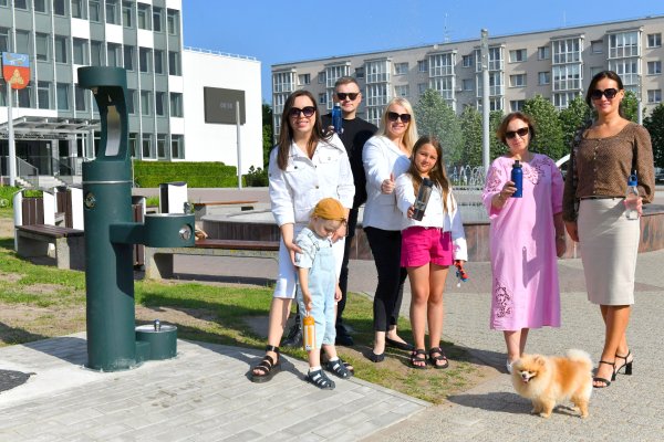 Šalčininkuose ir Eišiškėse įrengtos geriamojo vandens kolonėlės