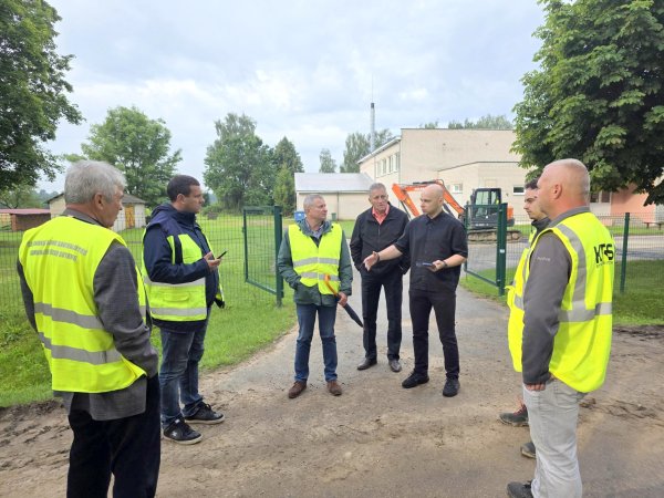 Dainava: aptartos darbų realizavimo apimtys ir eiga