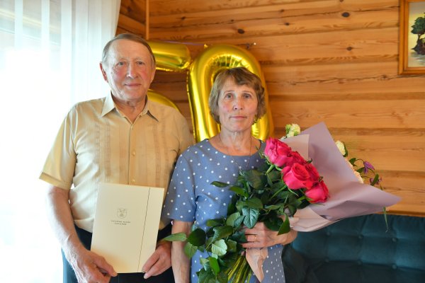 Jadvygos ir Aleksandro Matuizų auksinės vestuvės