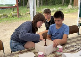 Komanda, pasitikėjimas ir lyderystė: jaunimas mokėsi veikti kartu