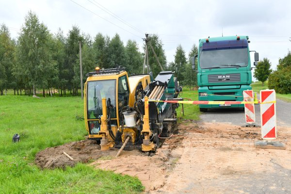 Čiužiakampyje startavo vandentvarkos tinklų įrengimo darbai