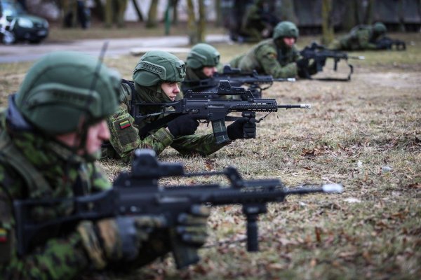 Informacija apie 809 pėstininkų kuopos pratybas
