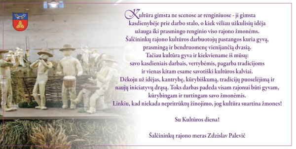 Su Kultūros diena! 