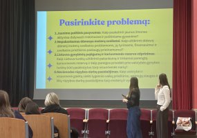 Edukacinės dirbtuvės „Jaunųjų lyderių startas“