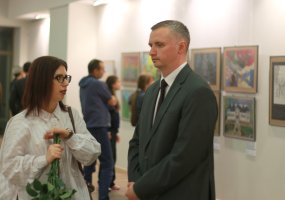 Respublikinio dailės konkurso parodos atidarymas ir laureatų apdovanojimas