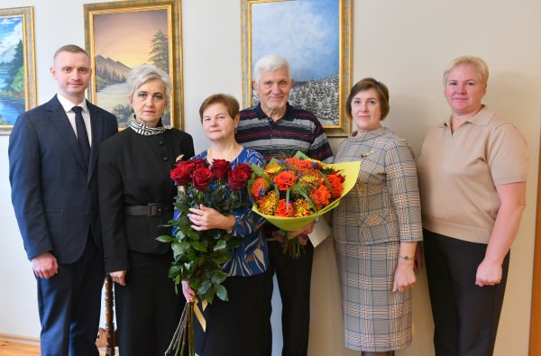 Irena ir Vladislav Mickevičiai atšventė auksines vestuves