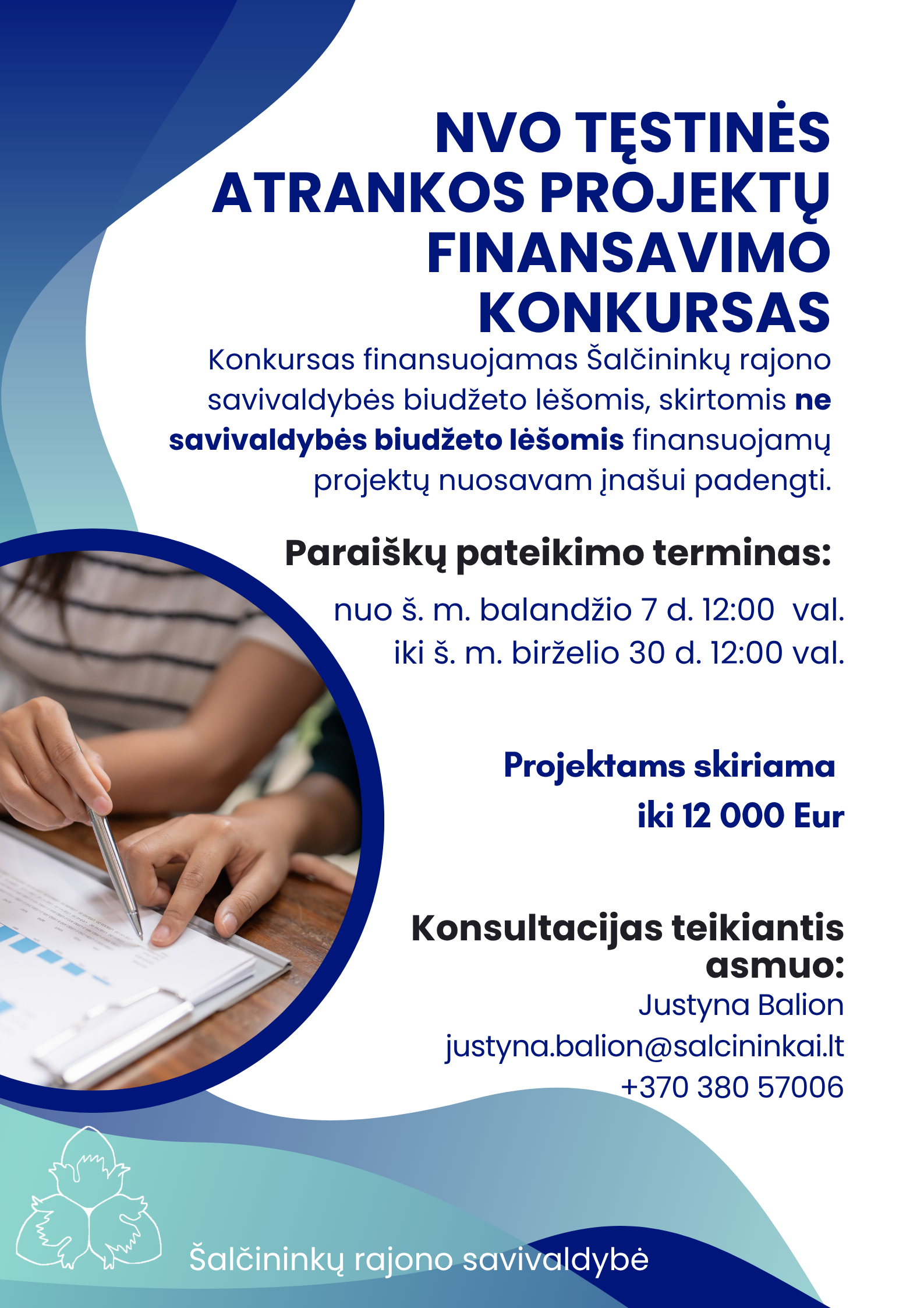 Skelbiamas NVO T stin s Atrankos Projekt Finansavimo Konkursas 